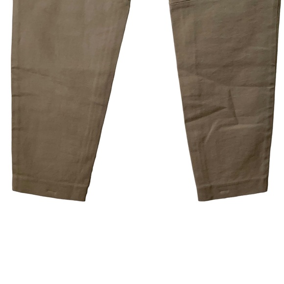 NWT ARITZIA Babaton Elliot Pants Grazer Slim Leg Grazer Brown Tan Khaki Size 4 - Picture 7 of 14
